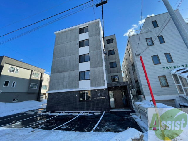 建物外観　札幌市東区北３５条東「ａｏａｋｕａＮ３５」
