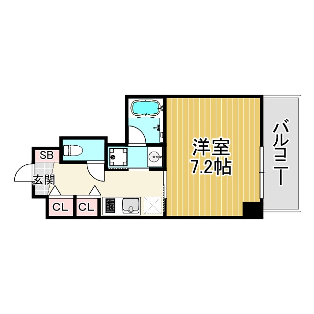 ブランTAT西宮本町IIの間取り写真