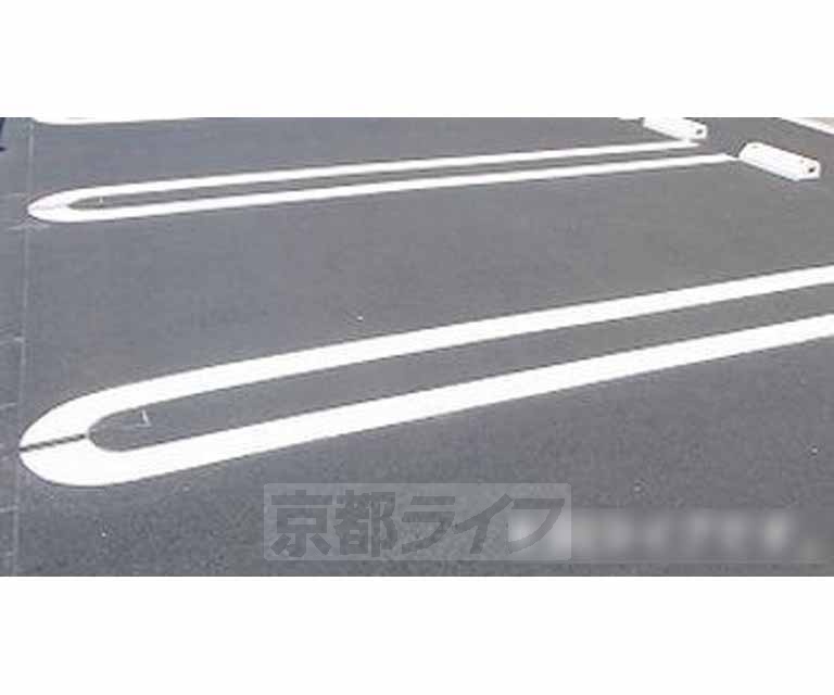 駐車場　・完成予想図です。