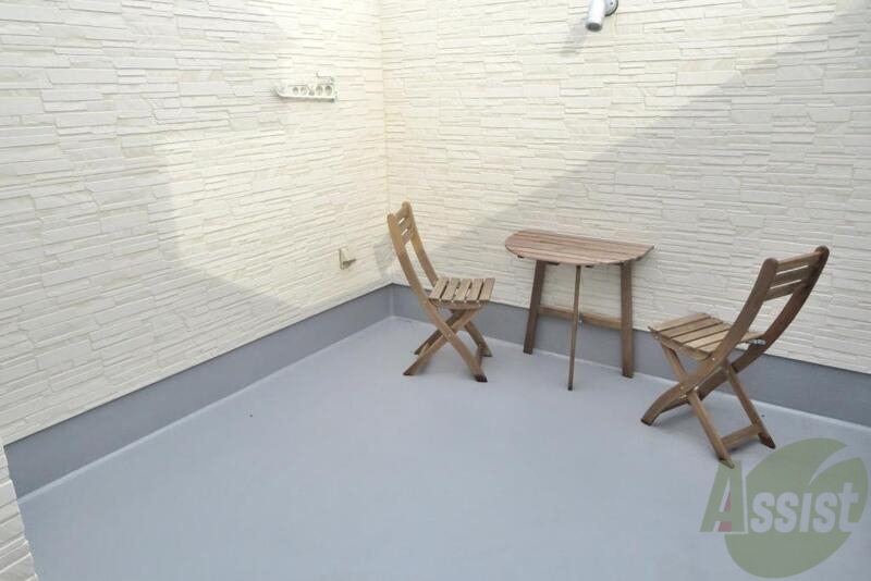 バルコニー　２階のお部屋のみ、専用のルーフバルコニーがございます。