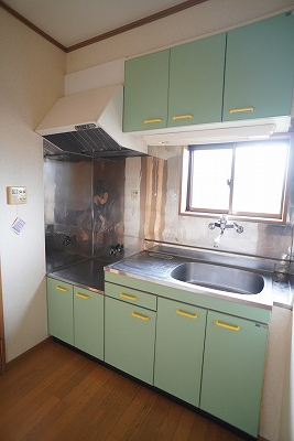 キッチン　2口ガスコンロ設置可※同タイプのお写真です。