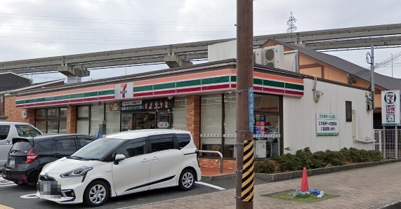 コンビニ　セブンイレブン 摂津東一津屋店（コンビニ）まで714m