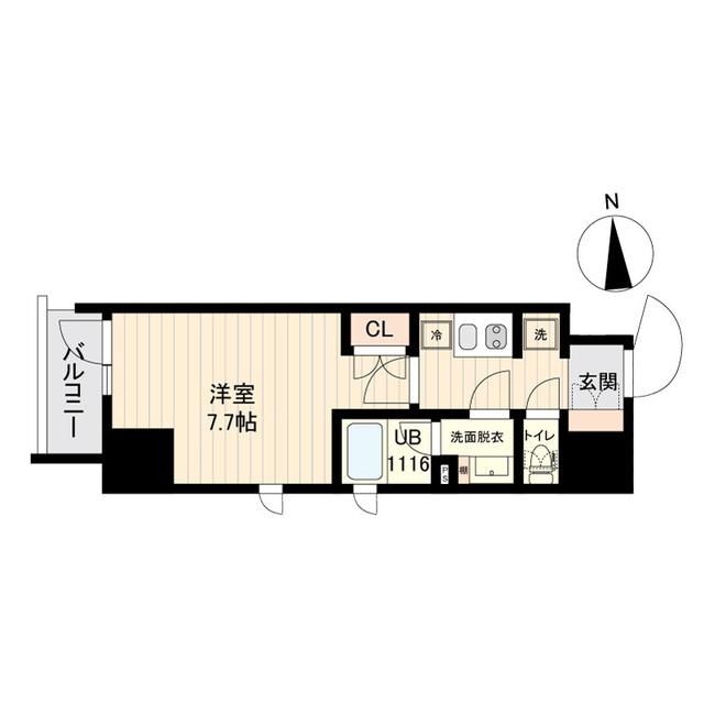 ＪＲ山手線 田町駅 徒歩5分 14階建 築9年の間取り写真