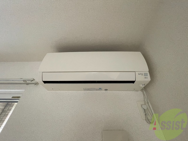 その他設備　エアコン付きです！夏でも冬でも安心ですね。