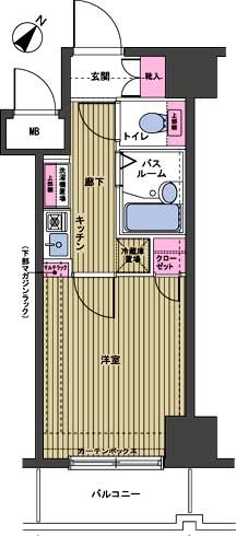 フェニックス日本橋三越前の間取り写真