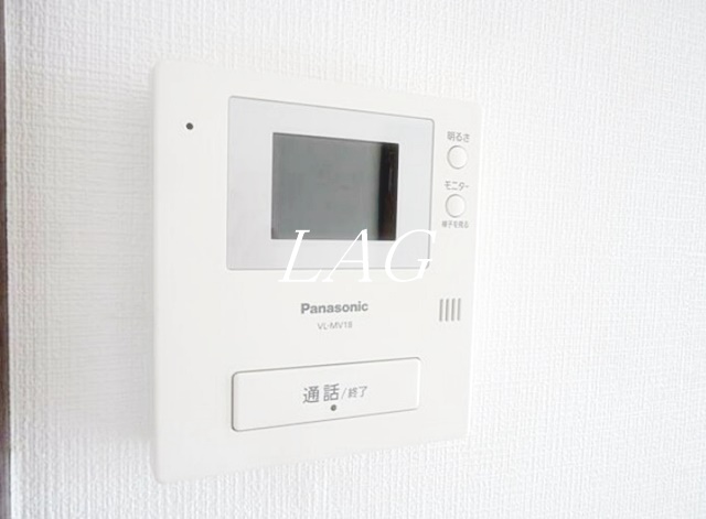 セキュリティ　モニター付きインターホンです。
