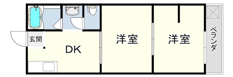 芦田マンションの間取り写真