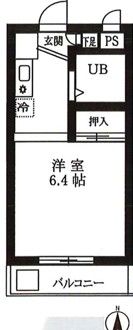 NSパレスの間取り写真