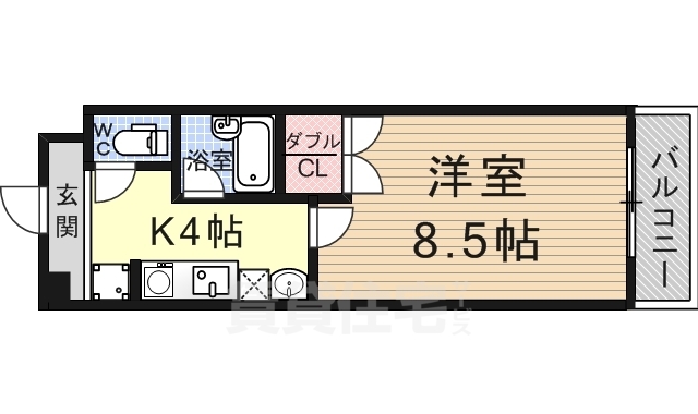 アートプラザ野路の間取り写真