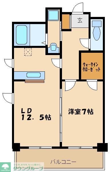 ノース清水の間取り写真