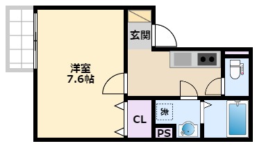 阪神本線 今津駅 徒歩4分 3階建 築3年の間取り写真