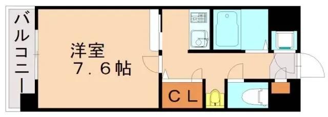 エンクレスト天神IIの間取り写真