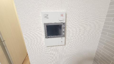 セキュリティ　カメラ付インターホン（イメージ）