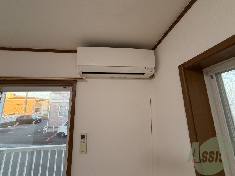 その他設備　エアコンが設置済みです。入居後すぐに使用できます。