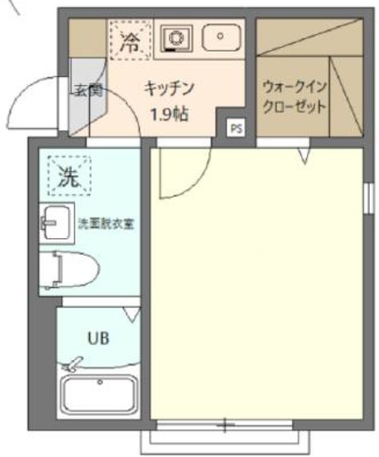 グランステージ川崎の間取り写真