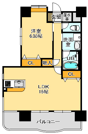 グランドパレス長町の間取り