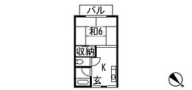 立川ハイツの間取り