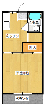 パール北山の間取り