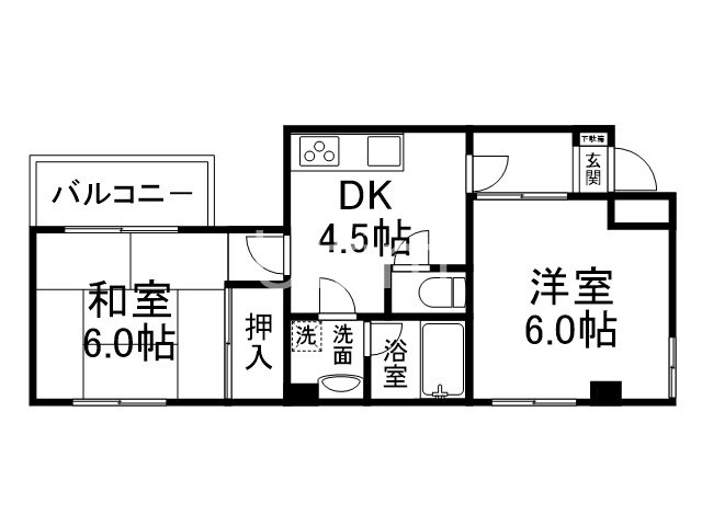 エンジョイ山本ビルの間取り