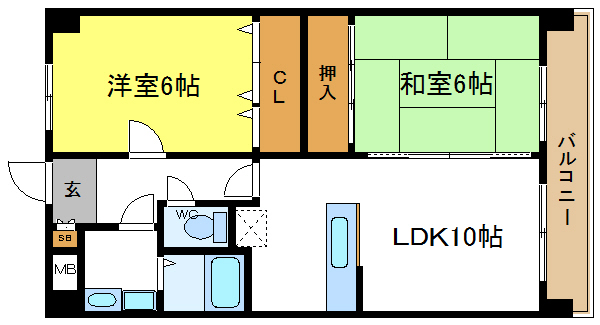 パラッツオディミヤモトの間取り