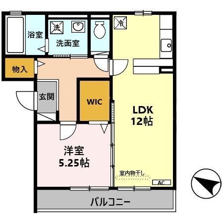 エル プエンテIIの間取り