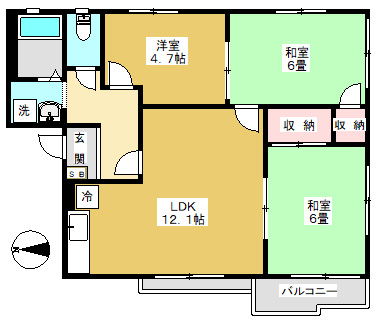 ファミリーハウス・Ｎの間取り