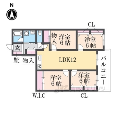 インペリアル京都の間取り