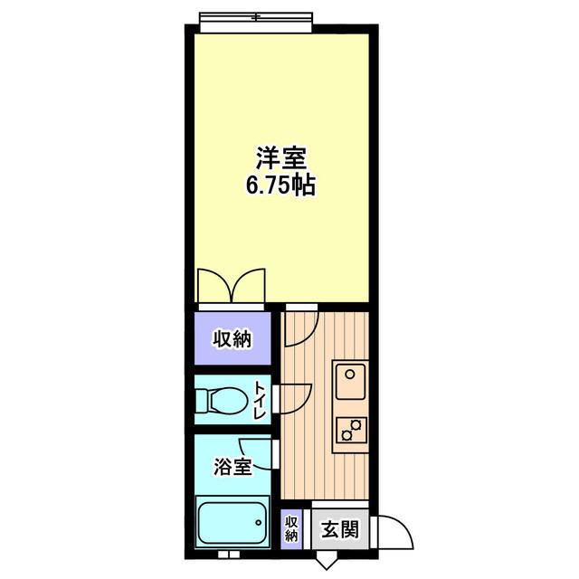 信開セルーラアカシアＷＥＳＴの間取り