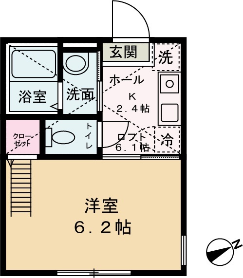 ロイヤルハイツ白幡上町の間取り