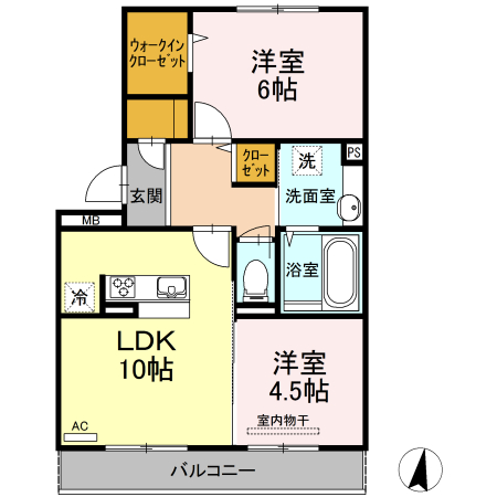 ソラーナの間取り