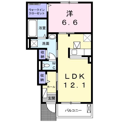 メゾン アバンシーの間取り