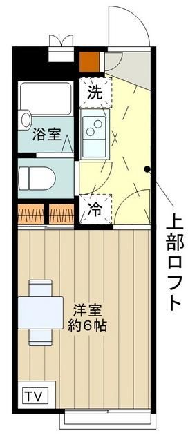 レオパレスメルベージュの間取り