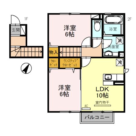 グレース　Bの間取り