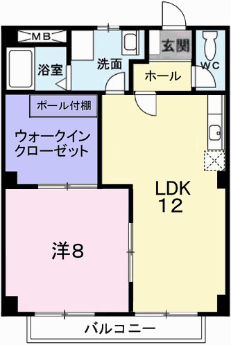 ファミールＫ＆Ｙ．の間取り