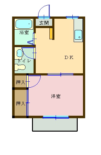 フォーブルMSの間取り