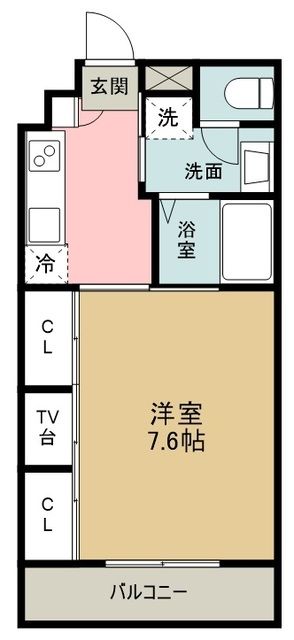 西東京市東町のマンションの間取り