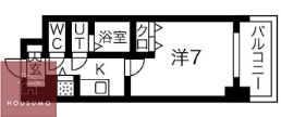 シャルマンパレ淡路の間取り