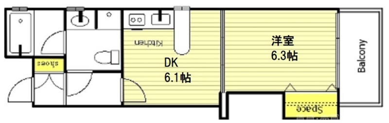 K’s ALLAY（ケーズアレイ）の間取り