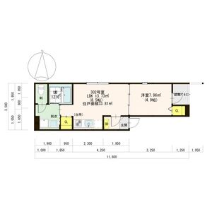 フェニーチェ名古屋の間取り