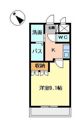 花心の間取り