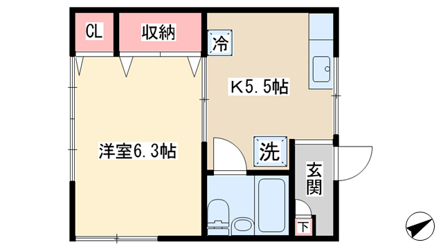 パステルハイムの間取り