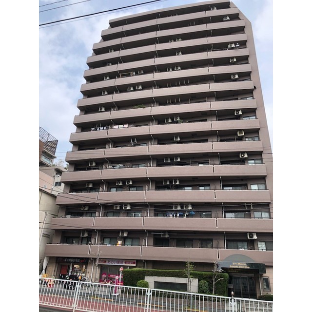 墨田区横網のマンションの建物外観