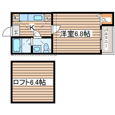 ヴィーテ勾当台の間取り