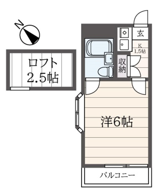 ディアコート瀬谷の間取り