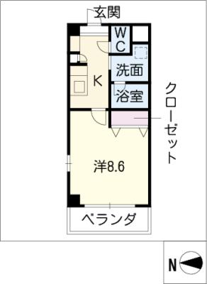 ジオステージ東山の間取り