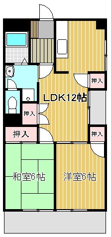 アーバン京命IIの間取り