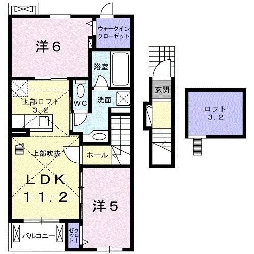 【フォーリストIの間取り】