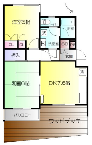 狛江レジデンスの間取り