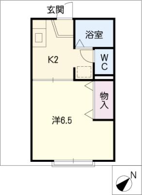 タウニィ新正の間取り