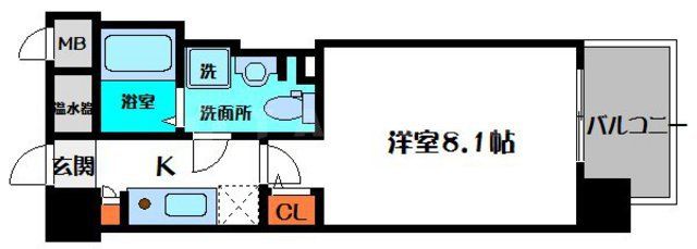 大阪市城東区鴫野西のマンションの間取り